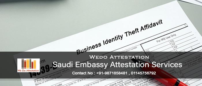 saudi Embassy Attestation