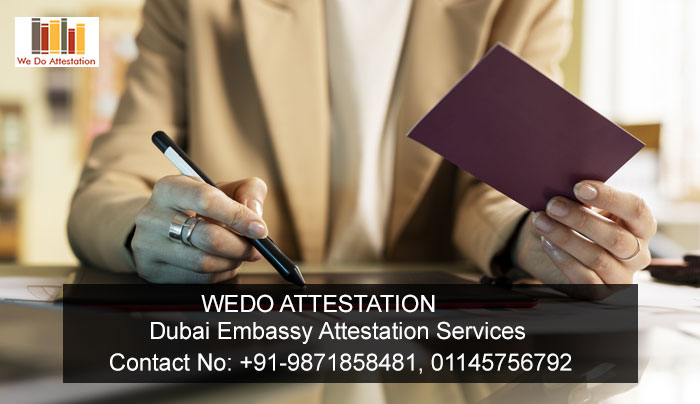Dubai Embassy Attestation