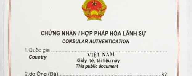 VIETNAM EMBASSY ATTESTATION Service