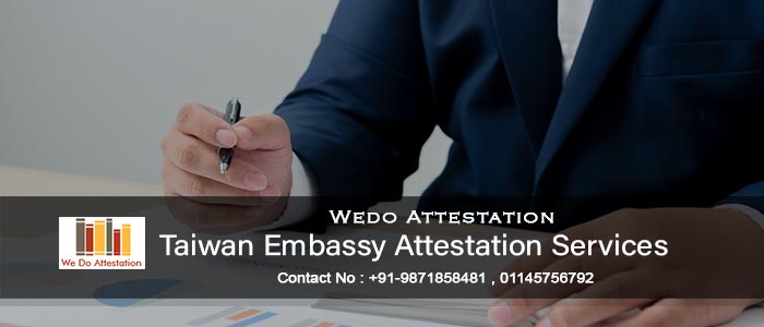 taiwan Embassy Attestation