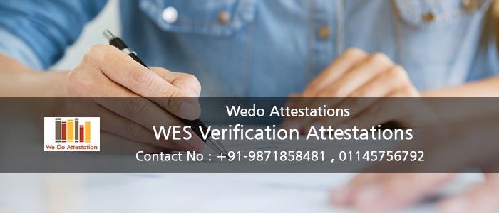 WES Attestation services